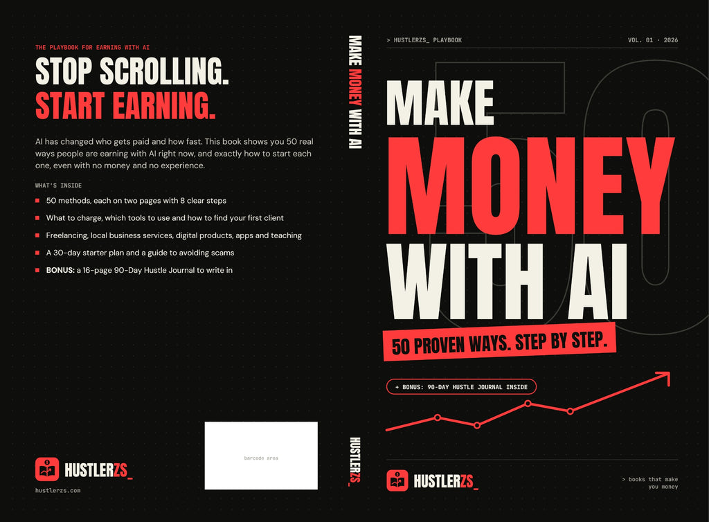 Make Money with AI full cover with back cover details
